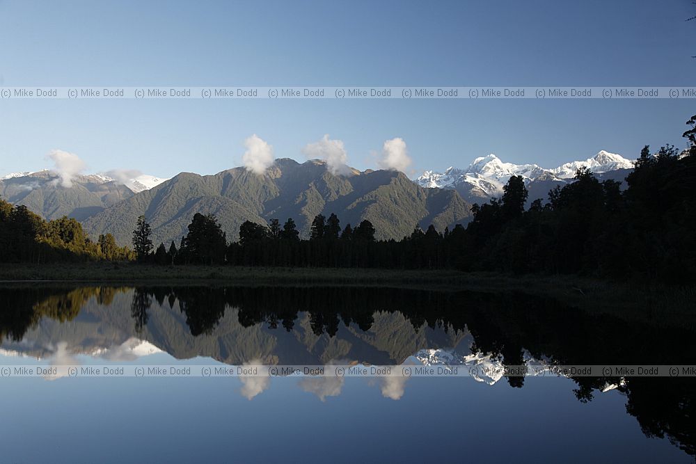 Mirror lake Fox glacier