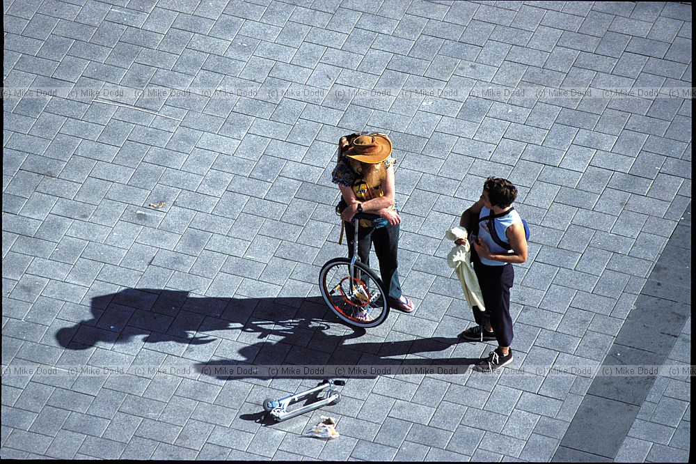 Jugglers cathedral square Christchurch before earthquake