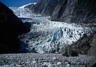 glacier outwash Franz Joseph glacier 1995