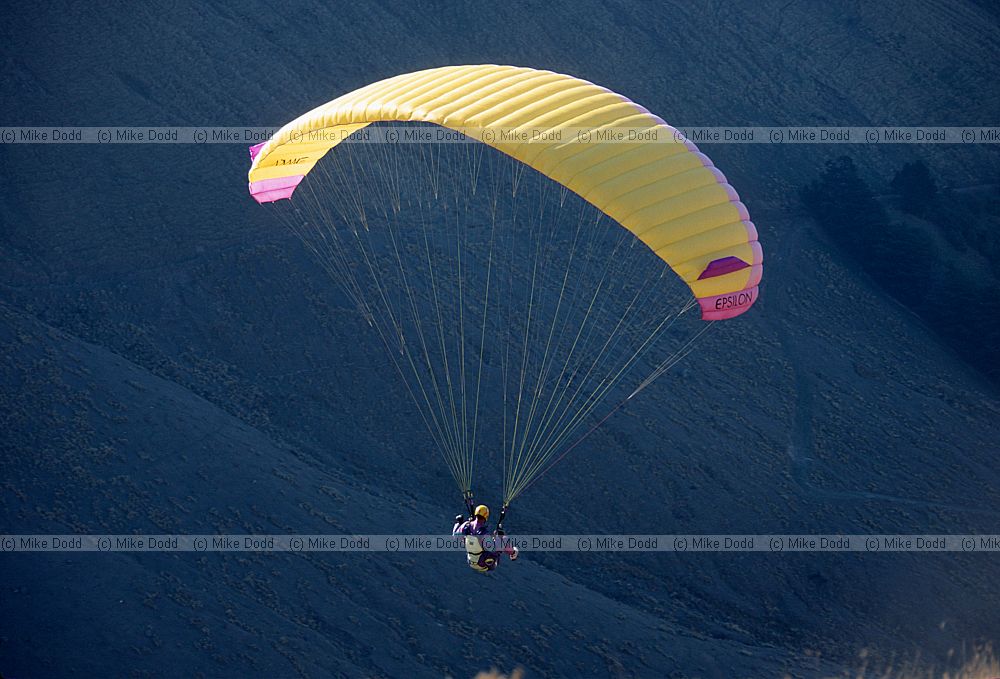 Paracender crater rim near Christchurch