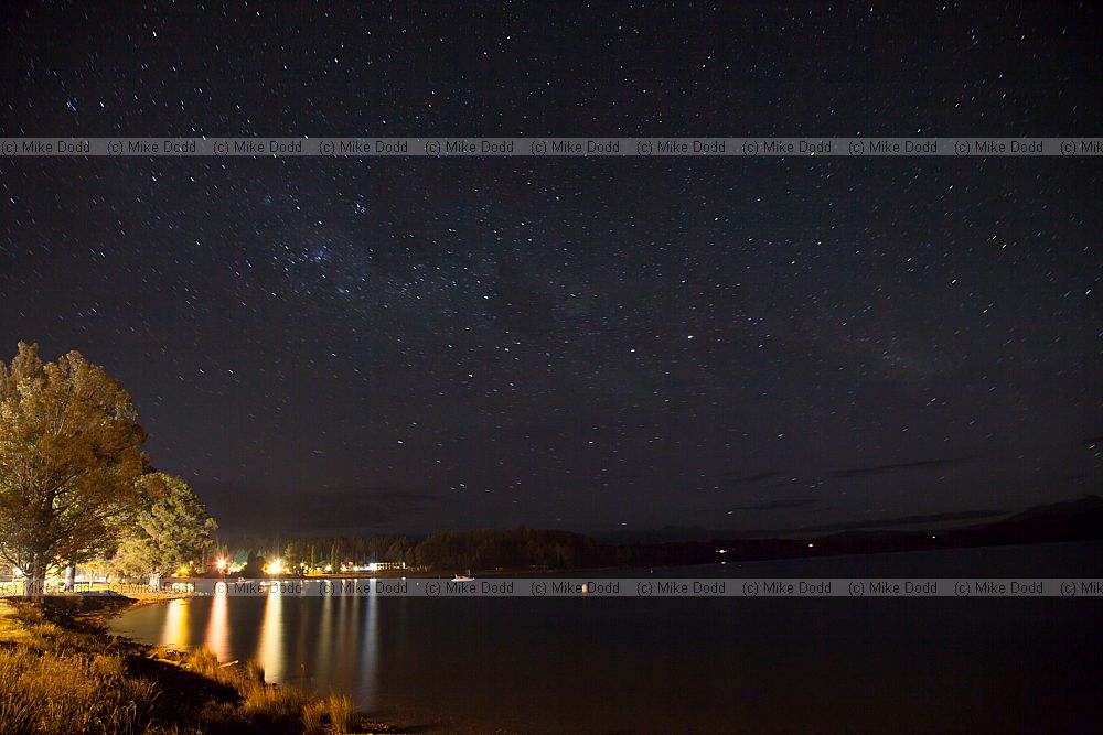 Stars Te Anau and milky way