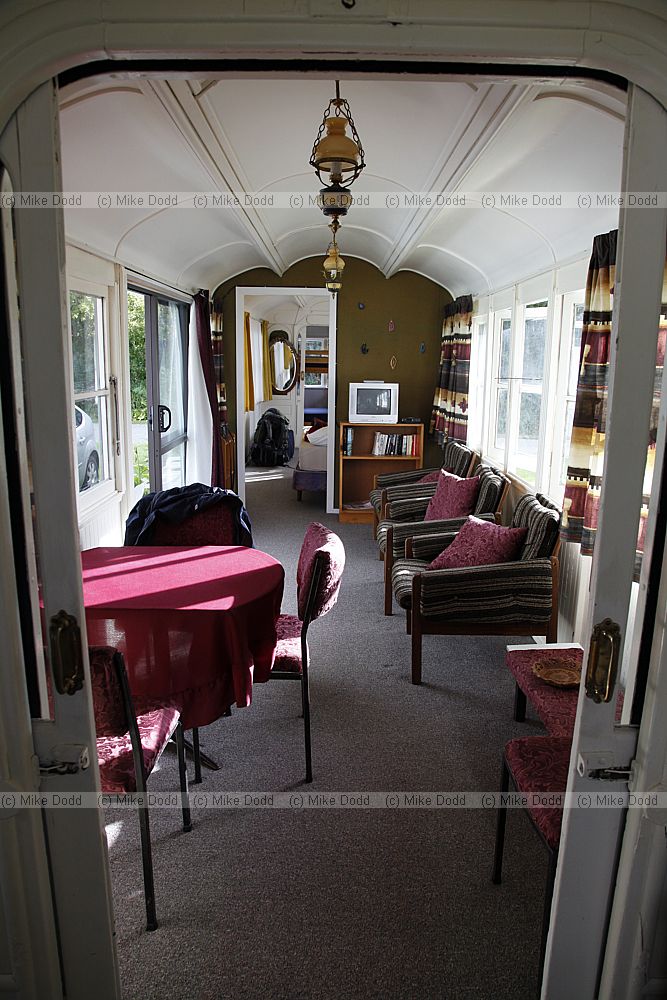 Staying in converted tram