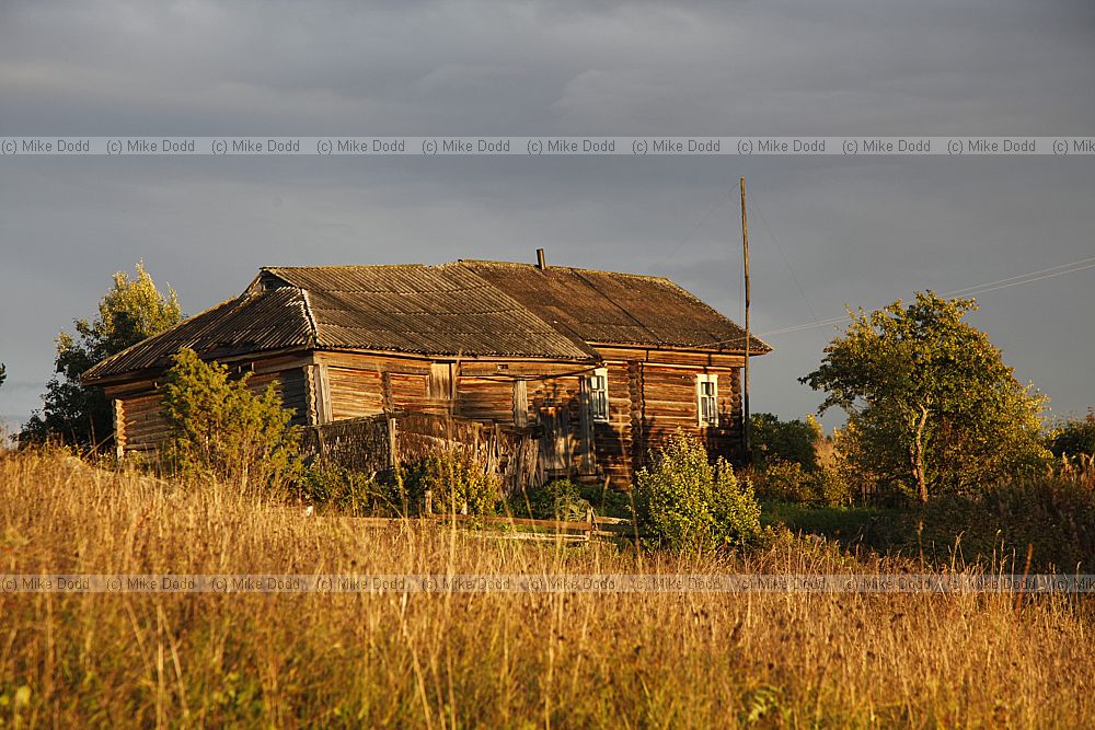 Abandoned house National Park Russian North
