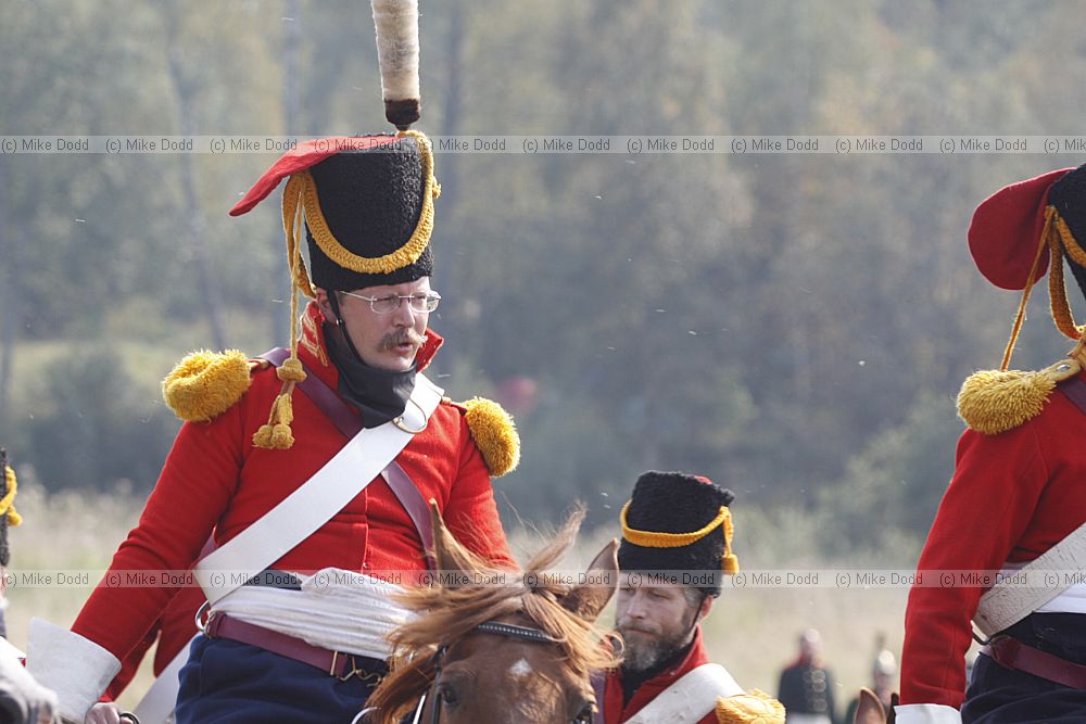 Borodino battle lifeguard Cossacks
