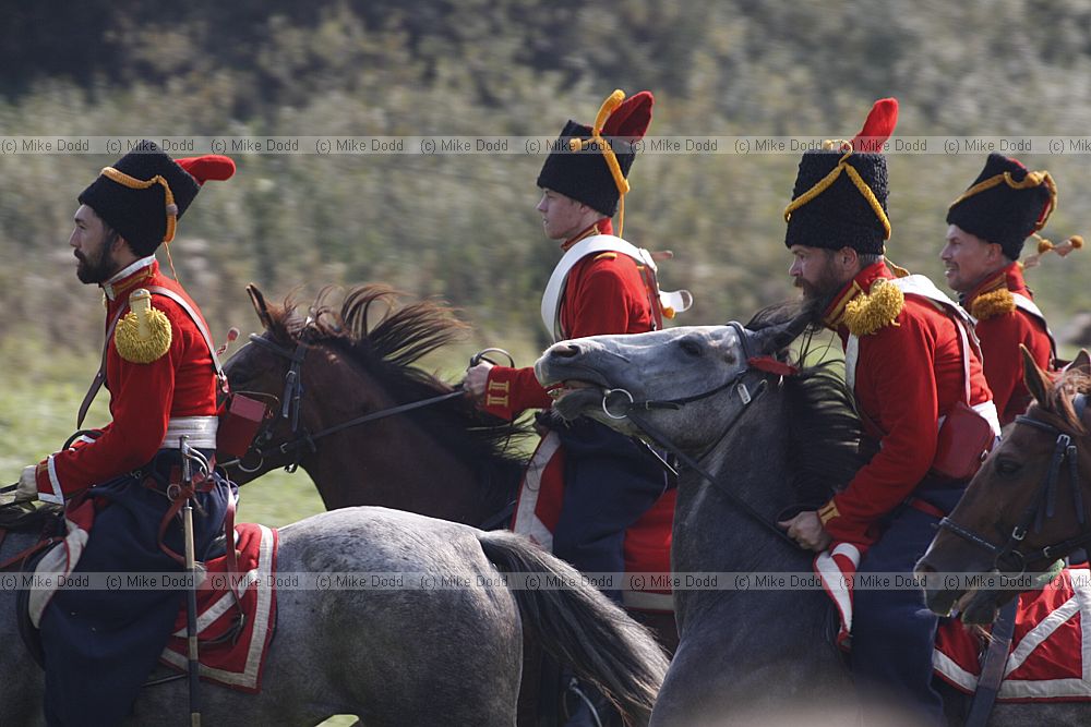 Borodino battle lifeguard Cossacks