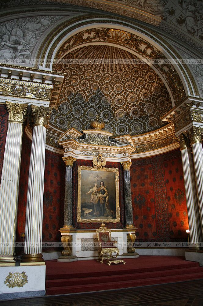 Interior decoration The Hermitage St Petersburg