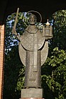 Sculpture of Nickola Mozhaiskii patron saint of Mozhaisk