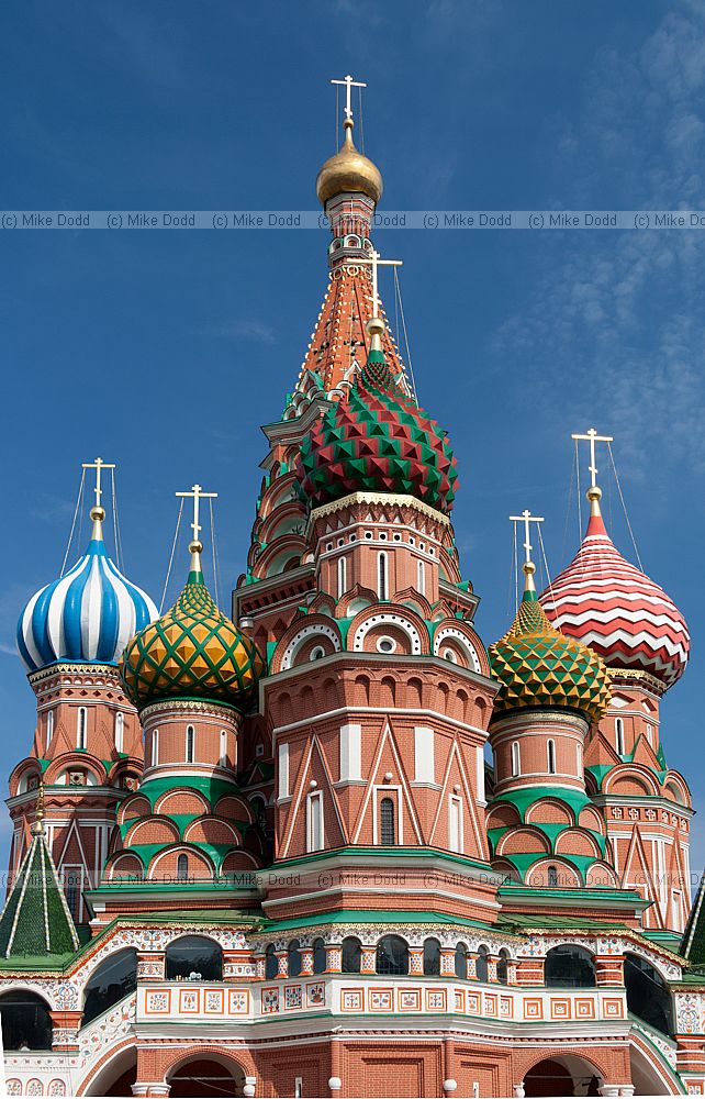The church of the Intercession St Basils Cathedral Red Square