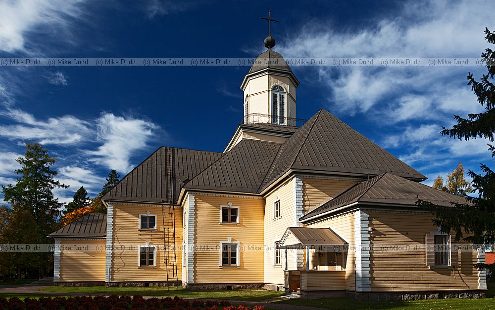 Wooden church Puumala