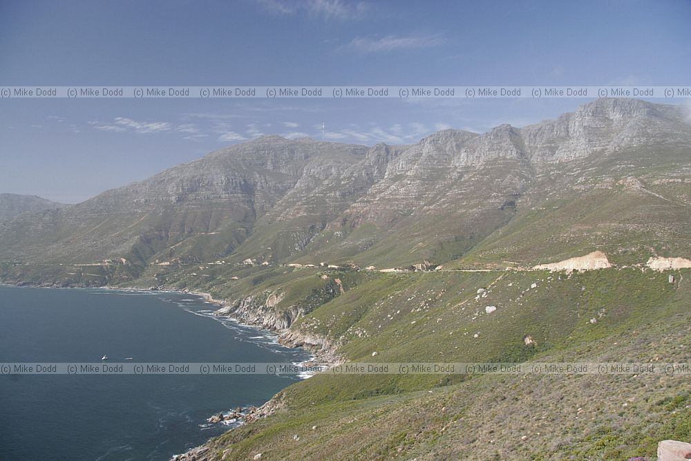 Hout bay from Chapman's peak