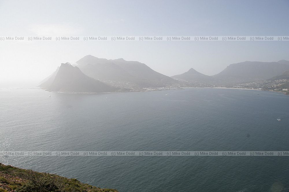 Hout bay from Chapman's peak