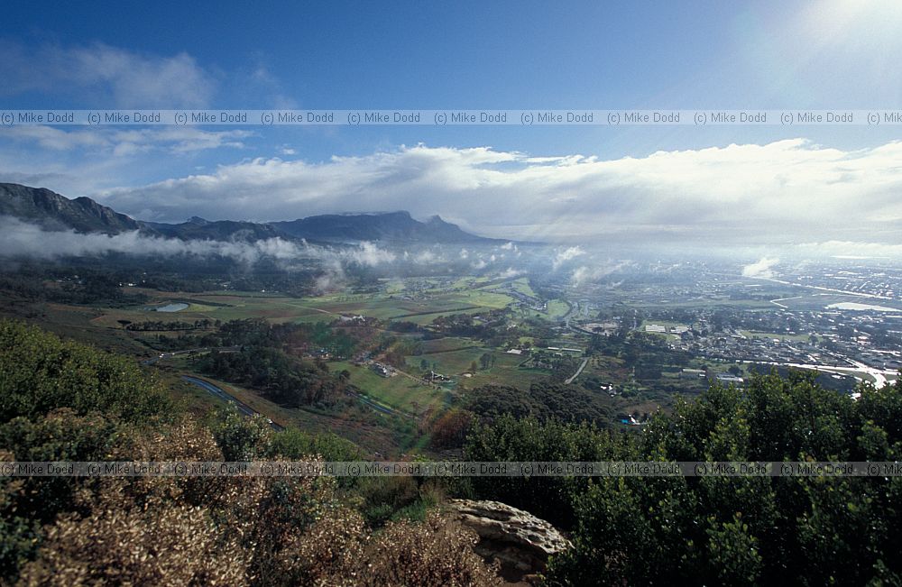 Cape town from Silvermine