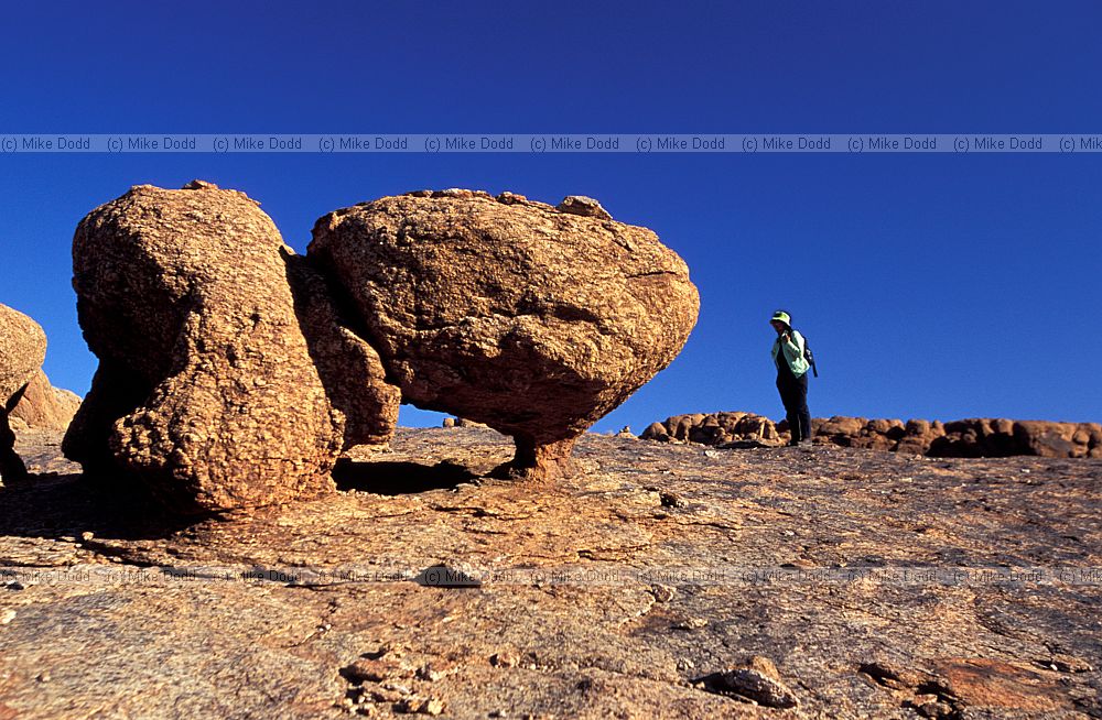 Massive gneiss rocks Augrabies national park