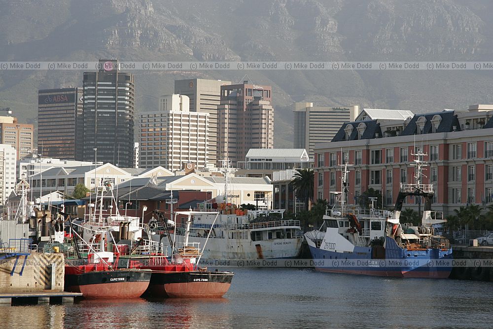 Ships Victoria basin Cape Town