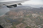 Silvermine and Marina da Gama Cape Town from plane