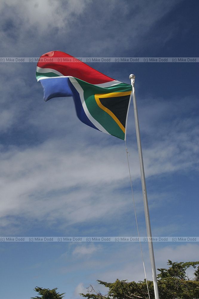 South African flag cape point nature centre