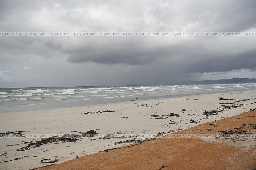 Storm over sea False bay