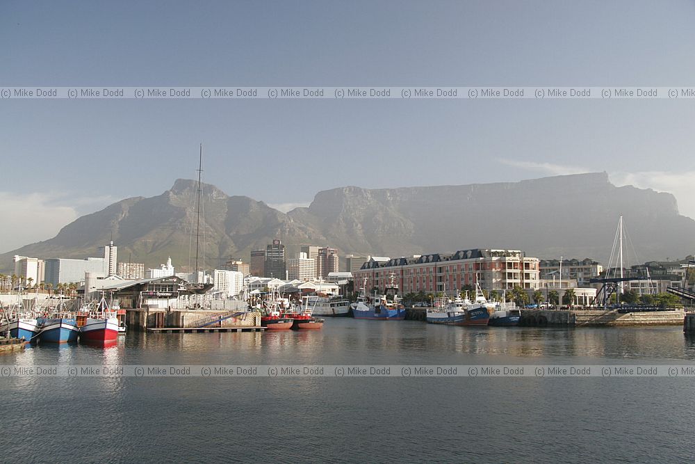 Victoria and Alfred waterfront buildings Cape Town