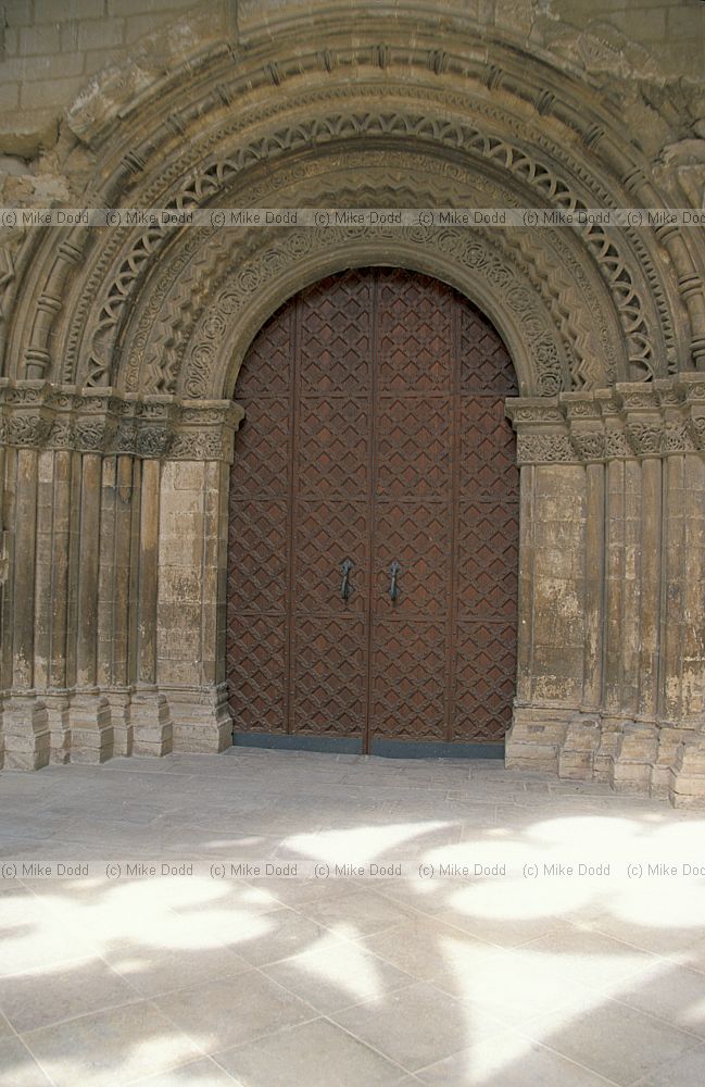 door Lleida cathedral