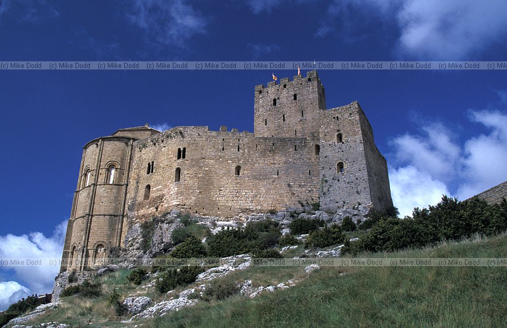 Loarre castle near Huesca