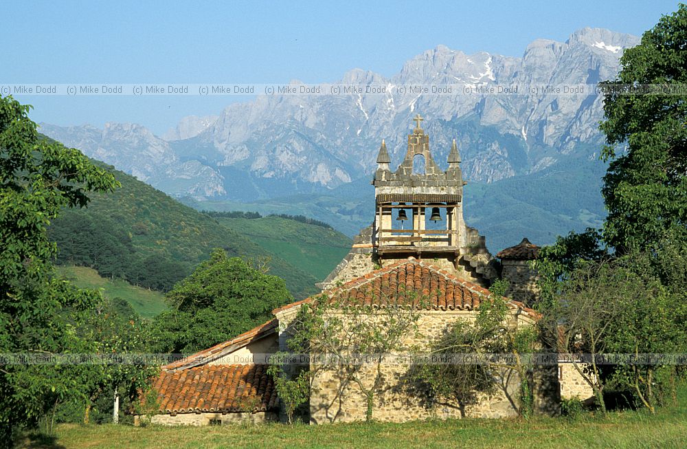 Church at San Pedro de Boya Picos de Europa