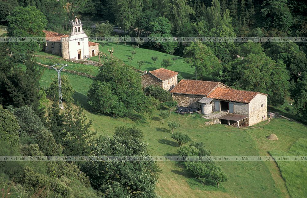 Church at San Pedro de Boya Picos de Europa