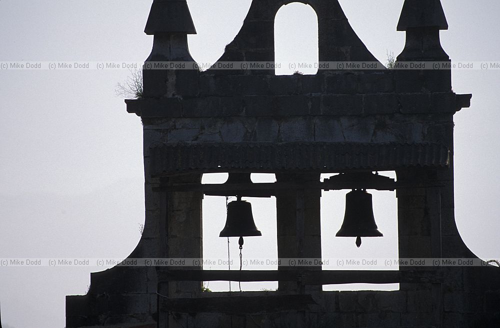 Evening church bells San Pedro de Boya Picos de Europa