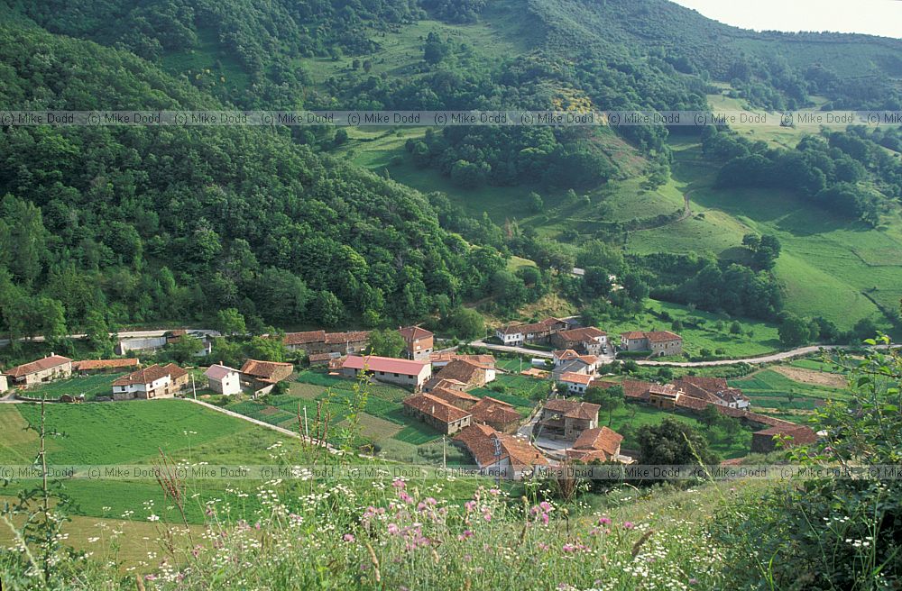 village near San pedro de Boya Picos de Europa