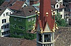 Zurich church tower