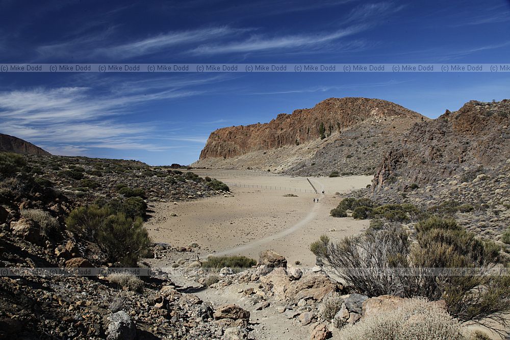 La Fontenella walk with pumice desert