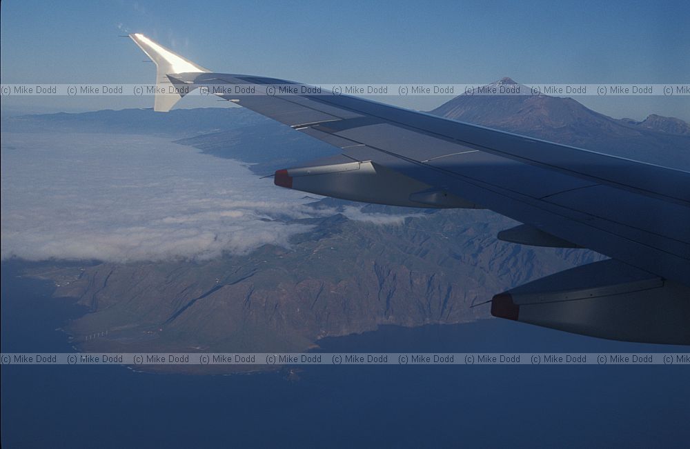 Tenerife from air