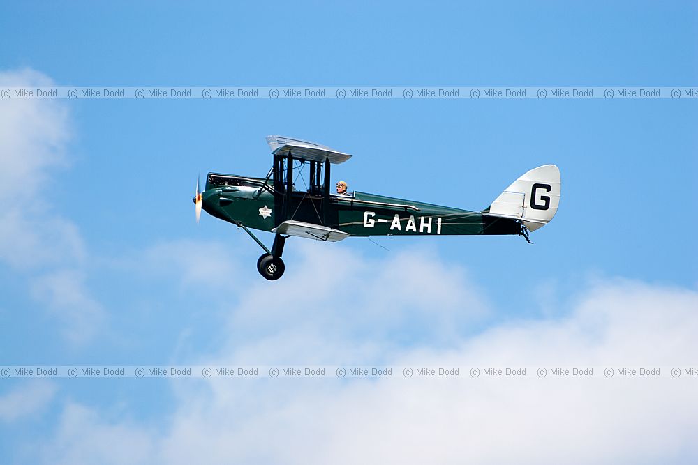 Biplane at Gypsy moth event