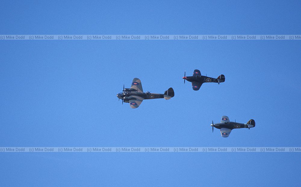 Blenheim MK IV and Hurricanes