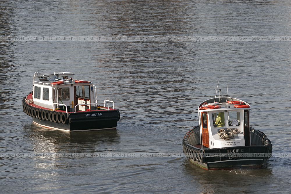 Boats river Thames London