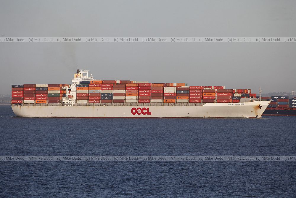 OOCL Antwerp container ship