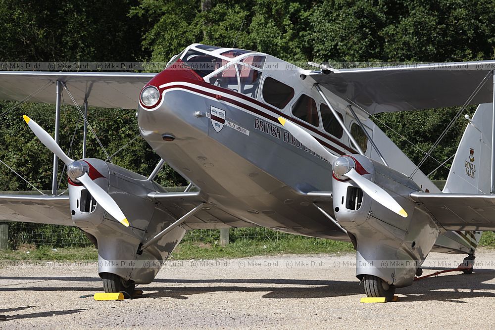 De Havilland DH89a Dragon Rapide G-AGSH