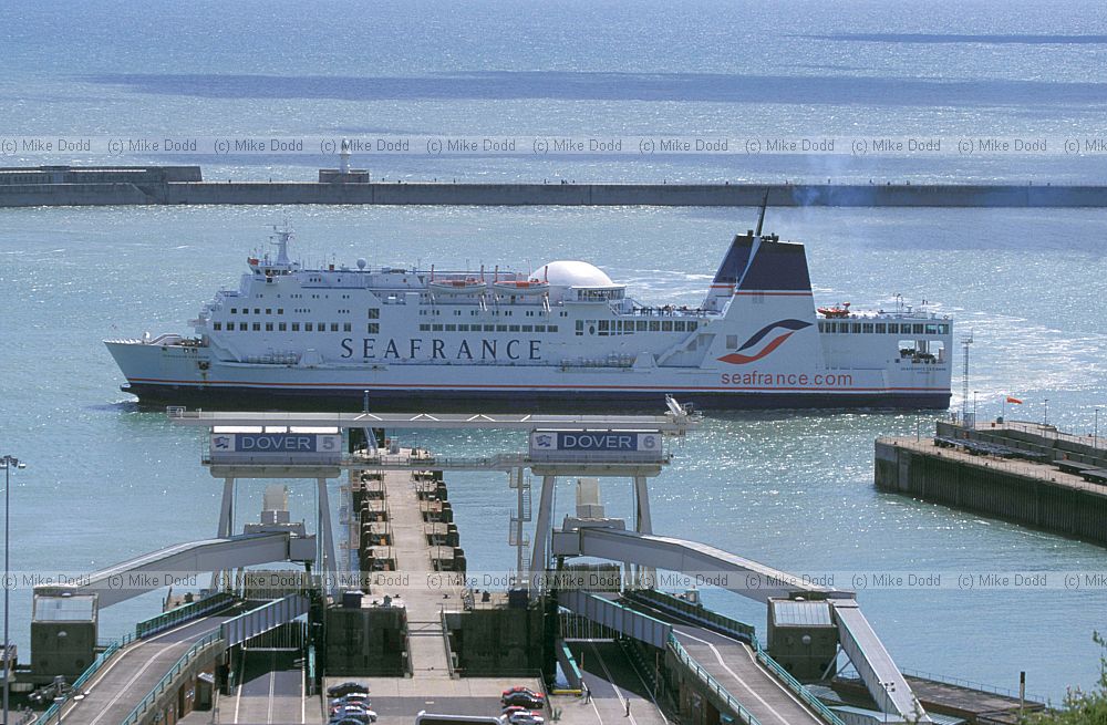 Seafrance ferry at Dover