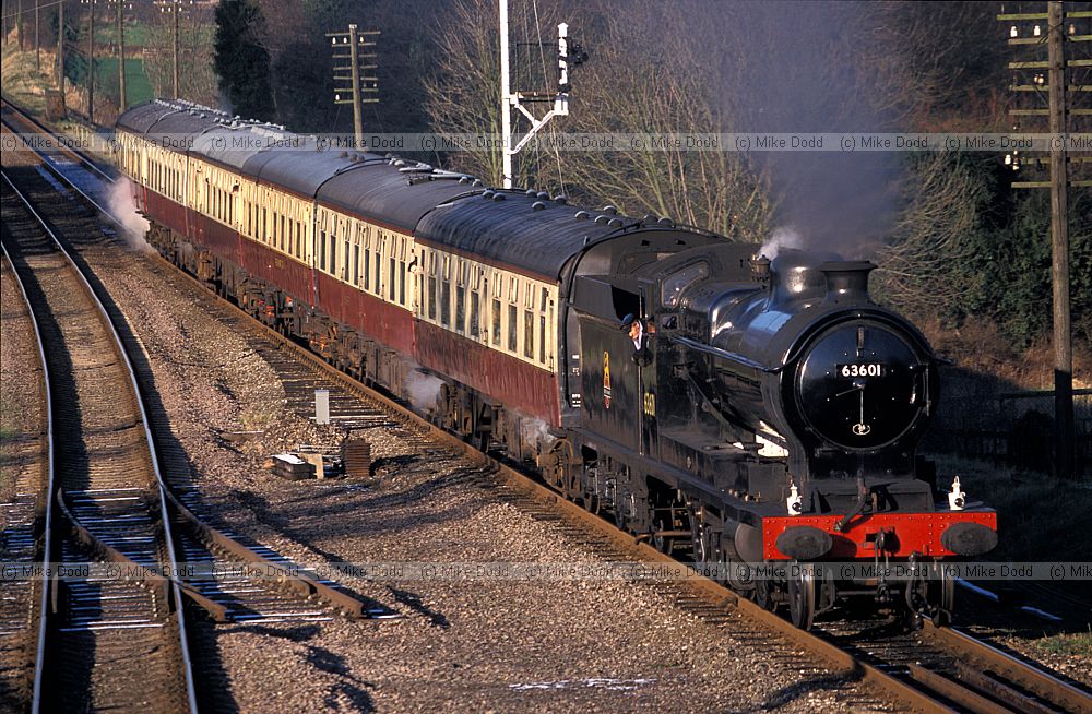 Steam train Great central railway near Quorn Leicestershire