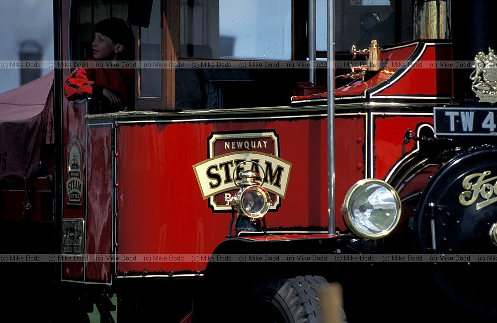 Old steam lorry