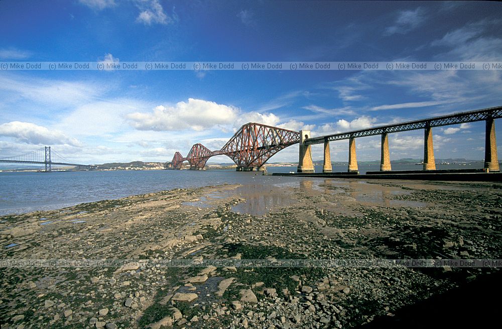 Forth rail bridge Scotland
