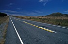 Empty road near Te Anau South Island