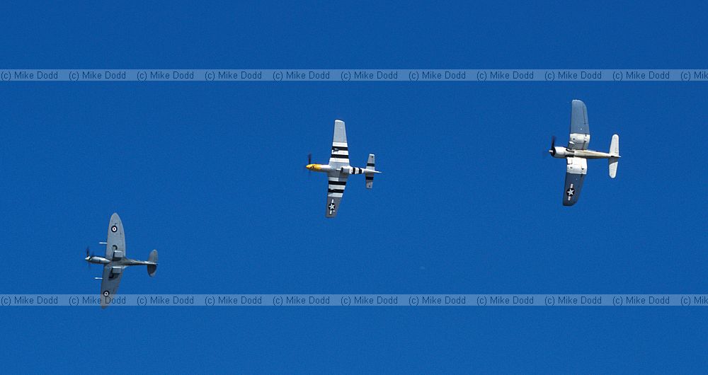 Spitfire Mustang Corsair