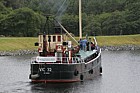 Steam Lighter (Clyde Puffer) VIC 32 on Caledonian canal Fort William