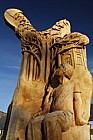 Cedrus libani sculpture