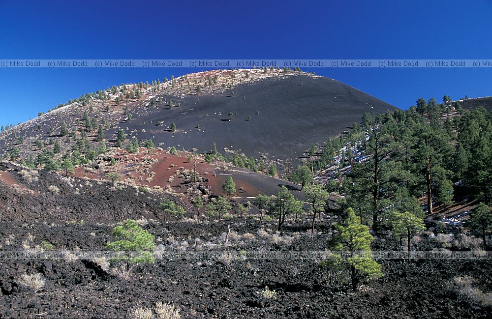 Sunset crater Arizona