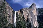 Bridal veil falls Yosemite national park California