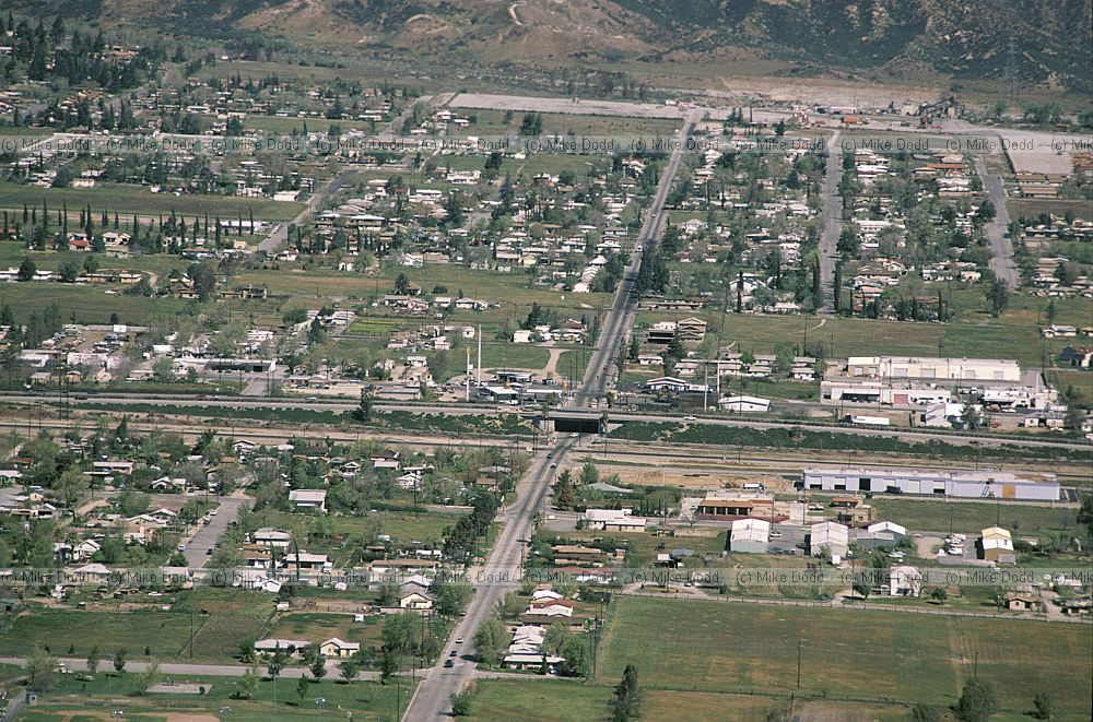 Small town in the desert California