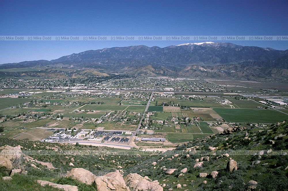 Small town in the desert California