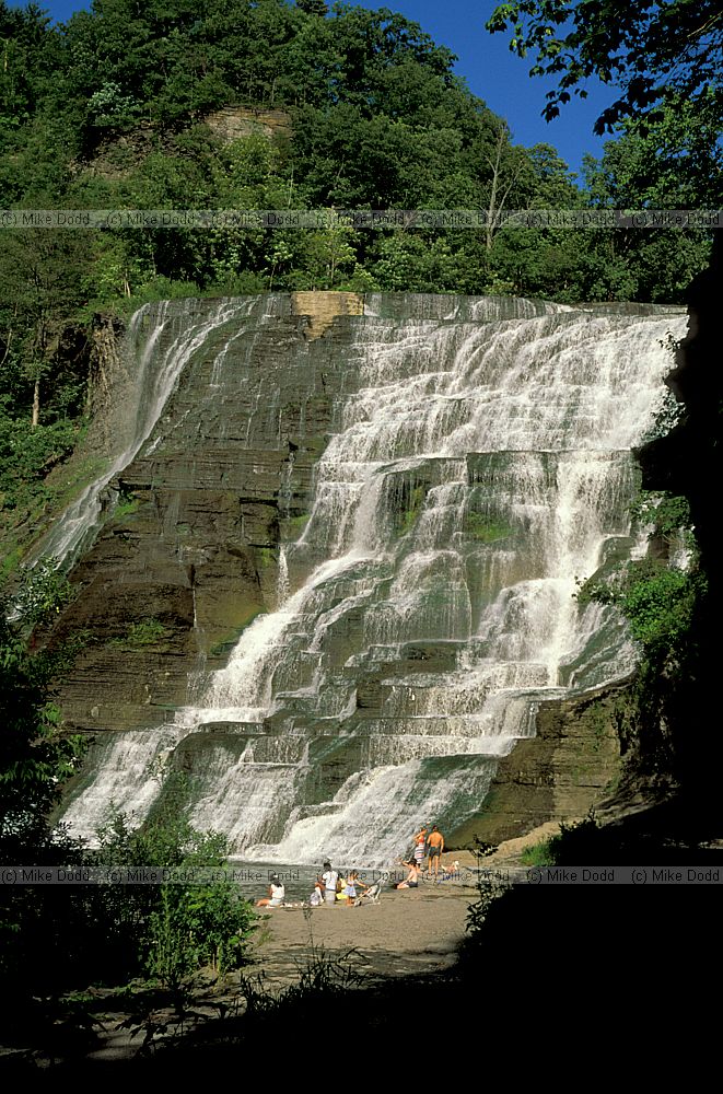 Waterfall Cornell Ithaca NY