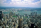 Manhatten New York from Empire state building